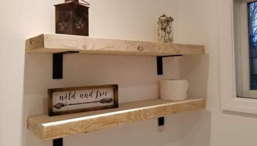 Heavy-Duty Shelf Brackets - Premium Construction Grade 1/4" (6mm) Thick ...
