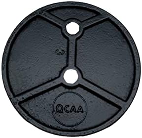 QCAA Extra Heavy Duty Premium Solid Brass Closet Pole Socket Set, 1-1/2 inch,...