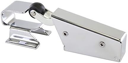 Kason 1095 Spring Action Door Closer and Adjustable Wide-Hook, Flush to 3/4 I...