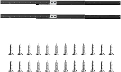 VEVOR Undermount Heavy Duty Drawer Slides, 16 24 32 40 Inch 260 lb Load Capac...
