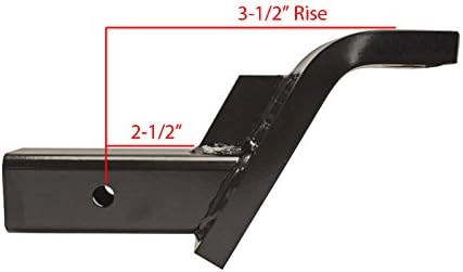Class V Hitch Ball Mount - (HUB-25509) for 2-1/2" Receivers - Made in U....