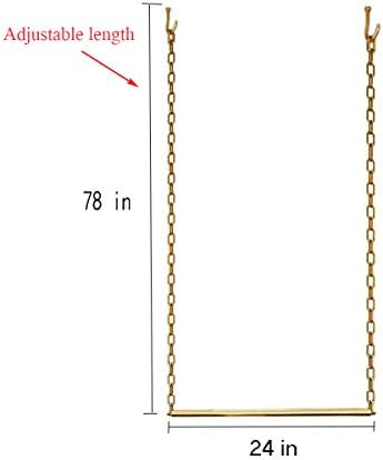 2 Pcs Creative Chain Adjustable Height Ceiling Hanging Clothing Racks,Retail ...