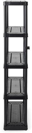Gracious Living 5 Shelf Fixed Height Ventilated Medium Duty Storage Unit