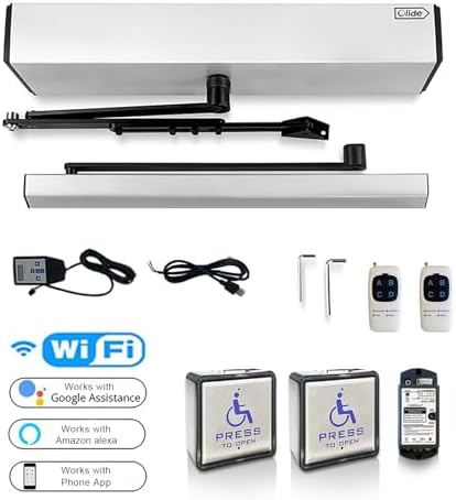 Handicap Door Opener for Disabled People, Low Energy ADA Swing Door Operator ...