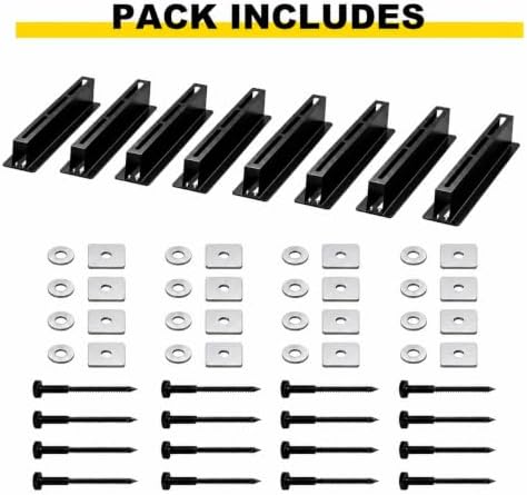 8 Pack Overhead Garage Storage Racks, Heavy Duty Ceiling Storage Rack