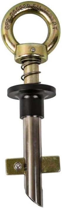 Guardian Fall Protection 00230 Bolt Hole Anchor - 1.2 lbs. Galvanized Steel, ...