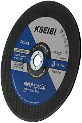 KSEIBI 645110 Grinding Wheels 10-Pack, Aluminum Oxide Discs for Metal & S...