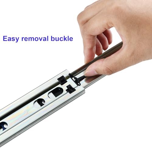 20 Inch 10 Pairs Soft Close Drawer Slides Full Extension