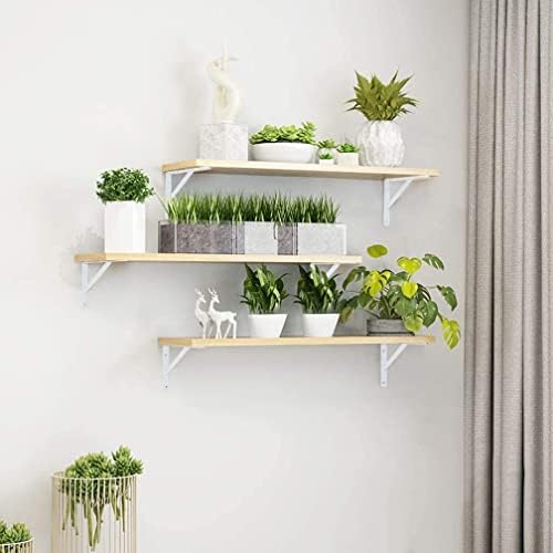 10 Inch Shelf Brackets , 10 Pack Heavy Duty L Brackets for Shelves, 90 Degree...