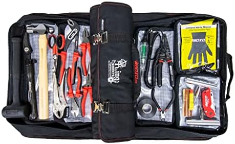BOXO USA Heavy Duty Off-Road King of Hammers KOH Tool Bag & 80 Piece Tool...