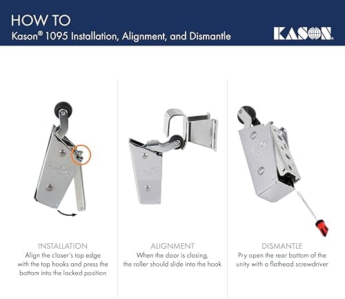 Kason 1095 Spring Action Door Closer, 11095000013