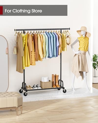 Sakugi Clothes Rack - Large-Capacity Clothing Racks for Hanging Clothes with ...