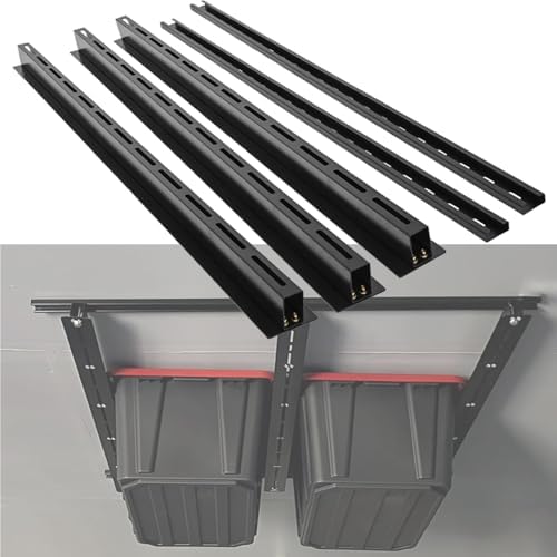 Overhead Garage Storage Rack, Adjustable Ceiling Storage Rack