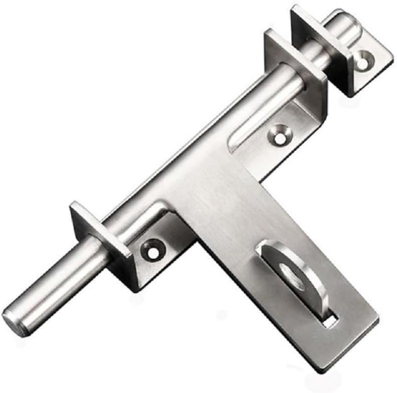 dingchi Sliding Bolt Gate Latch, Safety Lock Bolt Hasp, Heavy Duty 304 Stainl...