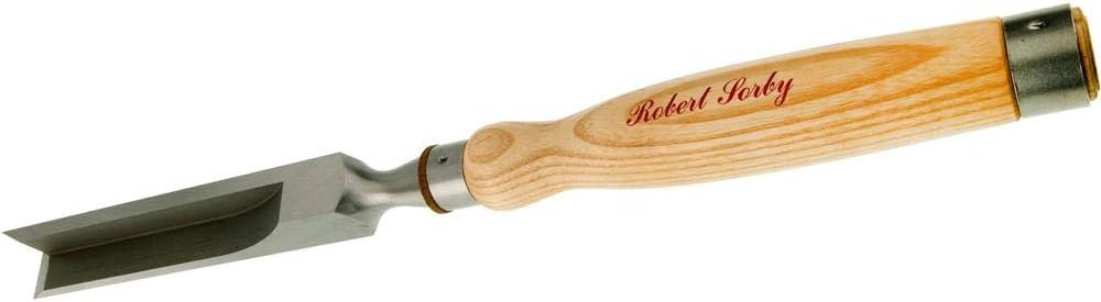 Robery Sorby 287 1” Heavy Duty Timber Framing Corner Chisel 9-3/8” Blade, 9-1...