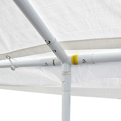 Caravan Canopy D2C20011 Domain Shelters Pro 200 10' x 20' Carport, Up...
