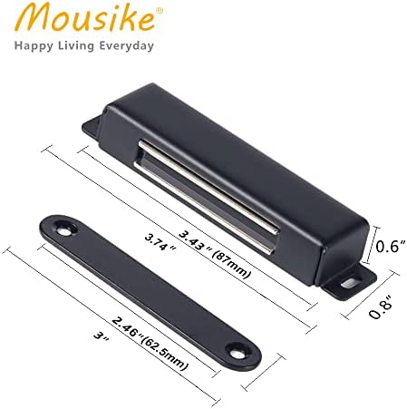 Mousike Magnetic Door Catch Heavy Duty 90lb Door Magnets with Strong Magnetic...