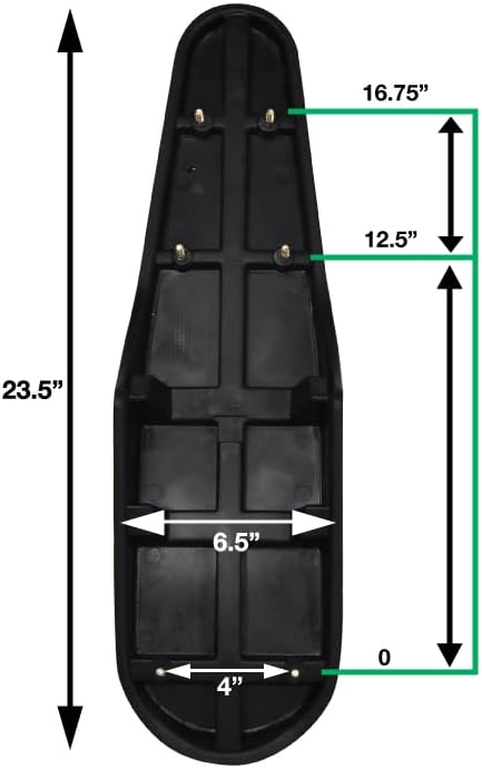 Enjoy Mfg USA-Made Seat Cover - Compatible with Ridstar Q20 E Bike #477 (All ...