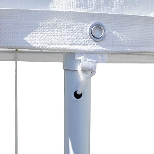 Caravan Canopy D2C20011 Domain Shelters Pro 200 10' x 20' Carport, Up...