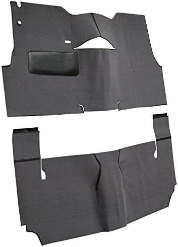 Black Loop Cut and Sewn Replacement Carpet Compatible with 1955 Chevy Bel Air...