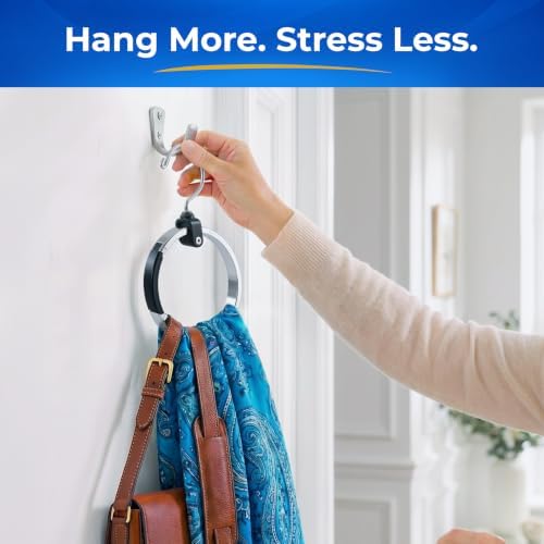 Rolly Hanger® Premium Closet Organizer, Rotating Aluminum Ring Hanger with 36...