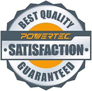 POWERTEC Bench Grinder Wheel + Diamond Wheel Dresser 6 Inch 80 & 150 Grit...