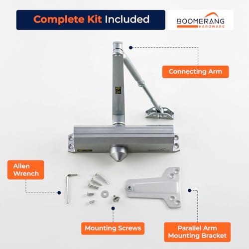 Boomerang D4016 Medium/Heavy-Duty Designer Auto Commercial Door Closer