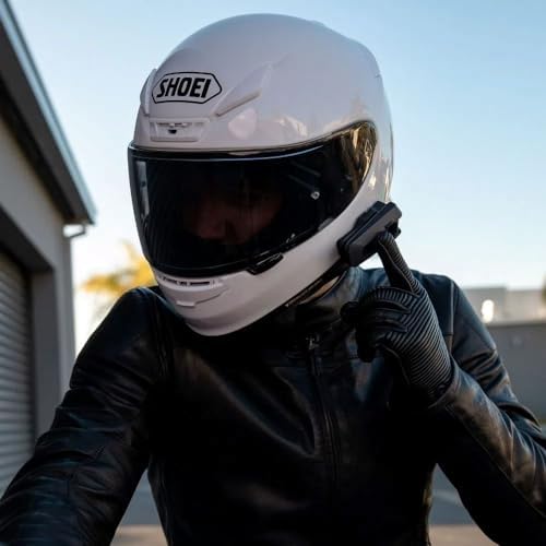 Cardo PACKTALK Edge Motorcycle Bluetooth Communication System Headset Interco...