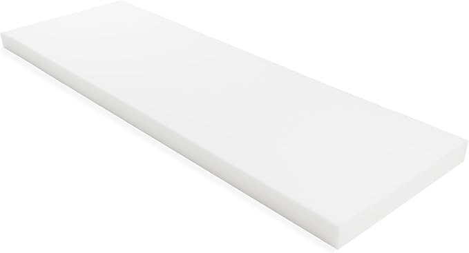 GoTo Foam 3" Height x 24" Width x 72" Length 44ILD Upholstery ...