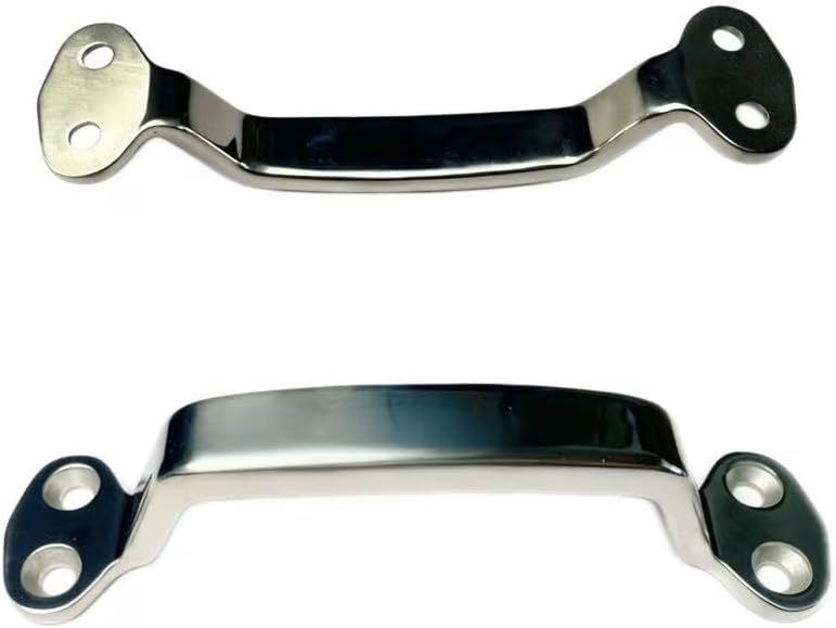 2PACK Grab Handles (Polished Stainless Steel) KIT for Peterbilt, Kenworth, Fr...