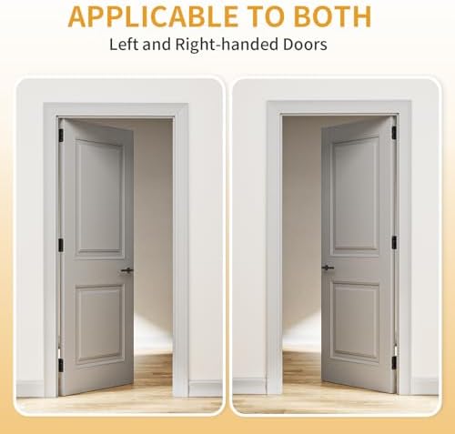 Luxbaro 3 Pack Spring Hinges Self Closing 4 Inch, Self Closing Door Hinges
