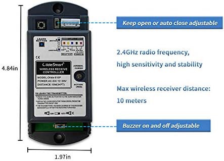 Olideauto Automatic Dual Door Operator, Auto Open Doors Simultaneously with O...