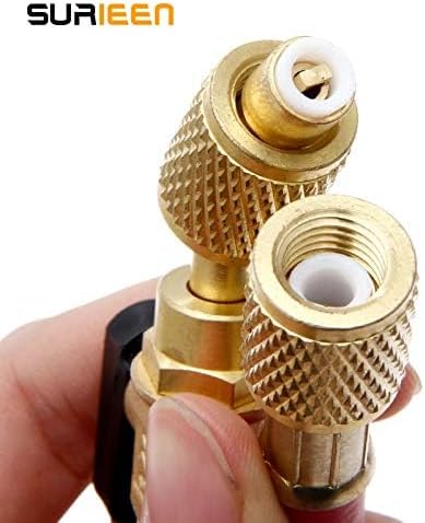 Refrigerant Charging Hose with Ball Valves for R410A R134A