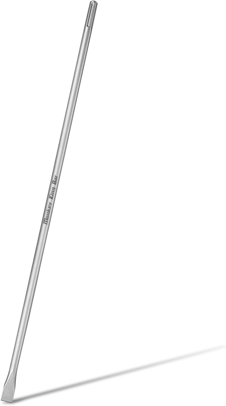 MonkeyKingBar SDS Max Bits 35" Flat Chisel for Thinset & Concrete Re...