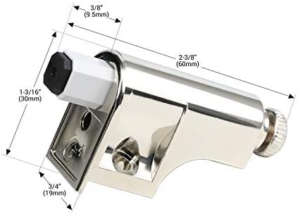 25 Pack Rok Hardware Soft Close Damper for Cabinet Doors/Compact/SoftClose Ca...