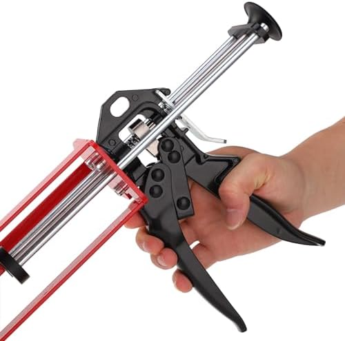 400 ml Epoxy Gun Dual Component Caulking Gun Manual Double Cartridge Caulk Gu...