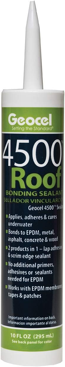 24-Pack of 10 Oz. Geocel GC55103 Black 4500 Roof Bonding Sealant
