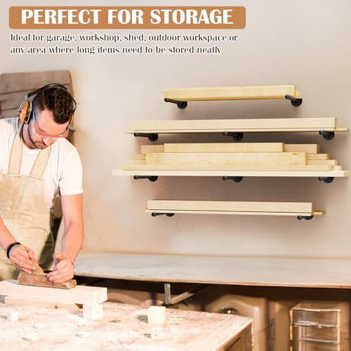 Pipe Shelf Bracket Set of 10 Floating Shelving Bracket 12 Inch