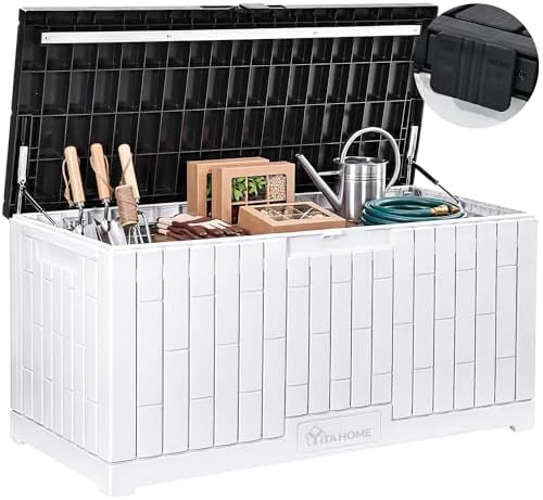 YITAHOME 120 Gallon Outdoor Storage Deck Box