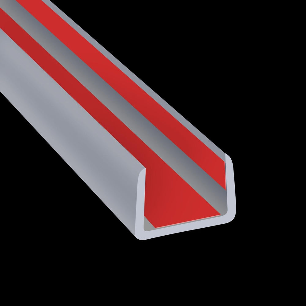 Rubber Edge Trim, Flexible Edge Banding, 5/8" U Channel Furniture Edge P...
