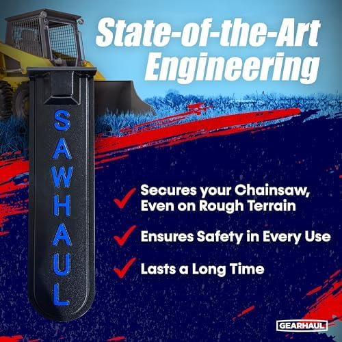 SawHaul Universal Tractor Chainsaw Holder