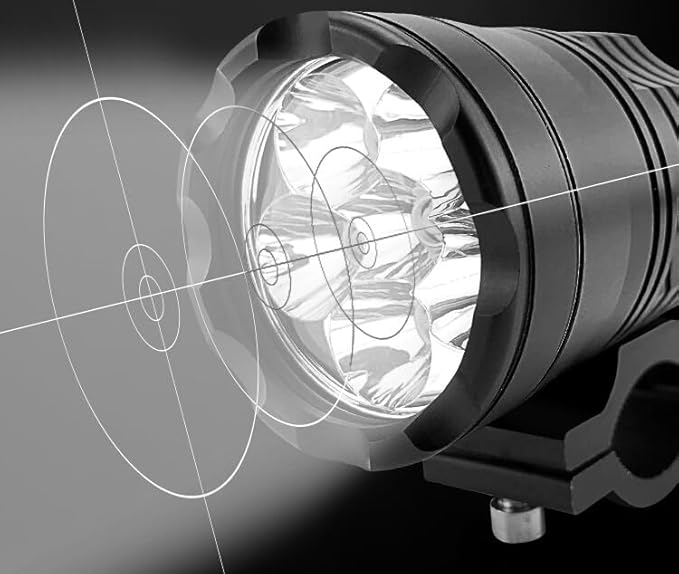 Motorcycle Driving Lights 12-60V 40W 3600LM LED Fog Lights