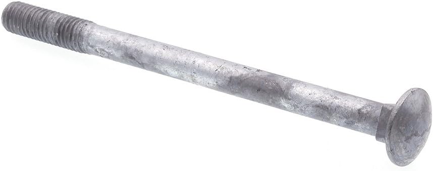 Prime-Line 9064768 Carriage Bolts, 1/2 in.-13 X 7 in., A307 Grade A Hot Dip G...