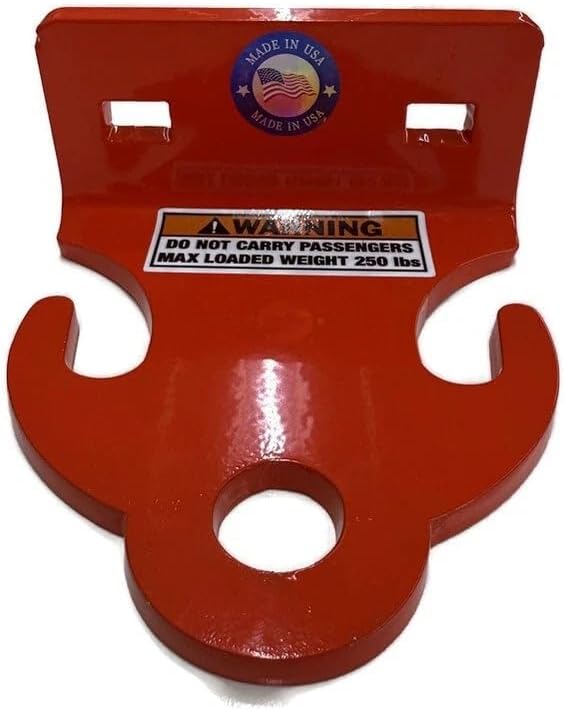 Trailer Hitch Heavy Duty HD for Bad Boy MZ Rambler, Magnum, Compact Outlaw Mower