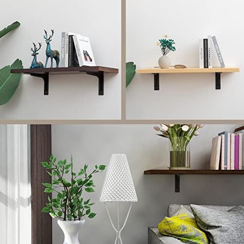 10"x 6"Shelf Brackets,L Shelf Brackets,max Load 300lbs, Vertical An...