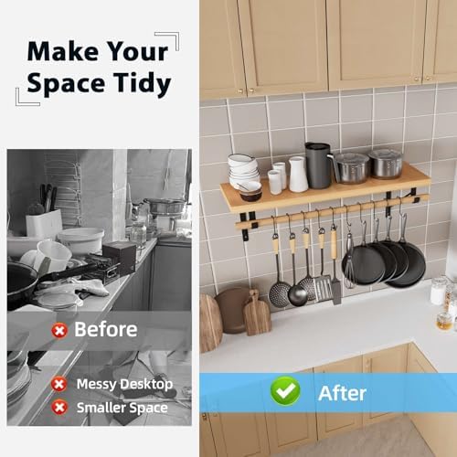 10-Pack Closet Rod Bracket, 10.8x10.8Inch Closet Shelf Brackets Heavy Duty Wa...