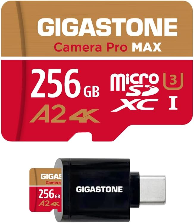 GIGASTONE 256GB Micro SD Card