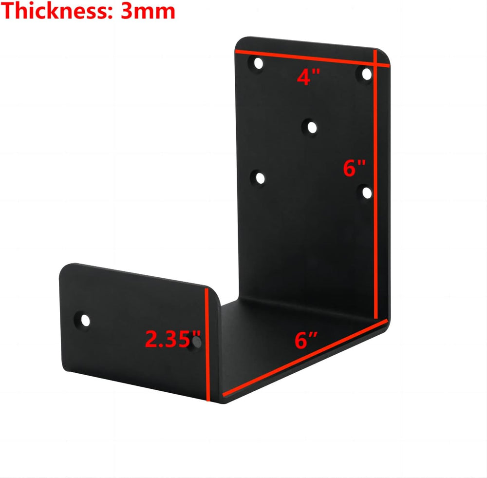 Heavy Duty Mantel Brackets,Floating Shelf Fireplace Bracket,U-Shaped Beam-Sty...