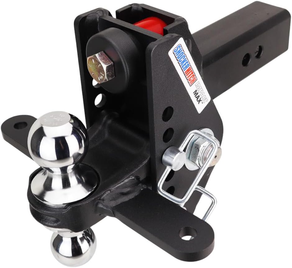 Shocker Impact Max Sway Control Cushion Combo Ball Hitch Fits 2-1/2" Hit...