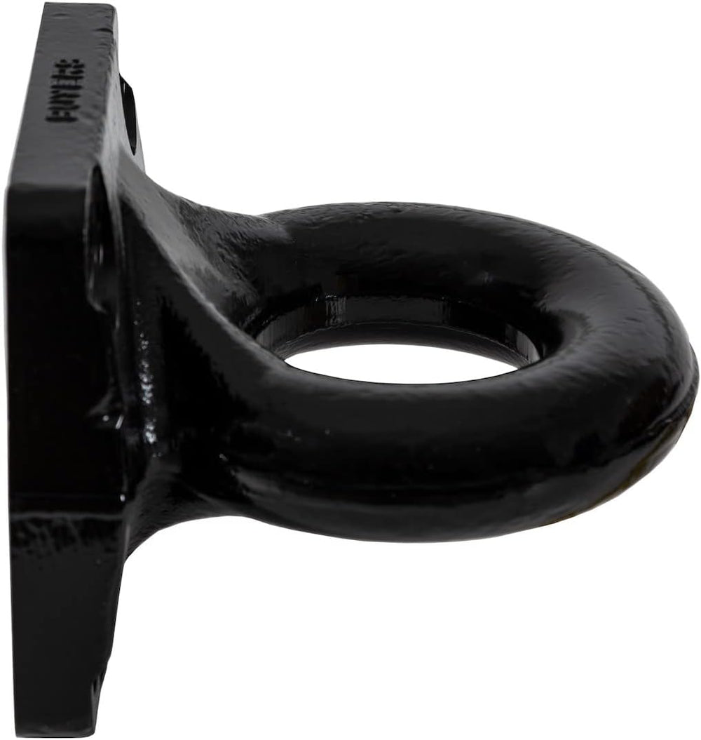 Buyers Products BDB1385 3 Inch Forged 4-Bolt Pintle Drawbar, Black